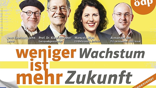 Kandidaten der ÖDP für die EU-Wahl 2019