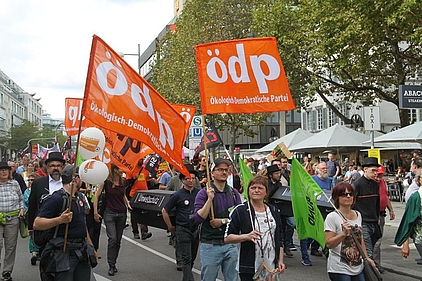 Demonstration gegen TTIP und CETA am 17.09.2016 in Stuttgart